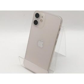【中古】Apple au 【SIMロック解除済み】 iPhone 12 mini 128GB ホワイト MGDM3J/A【津田沼】保証期間１ヶ月【ランクC】
