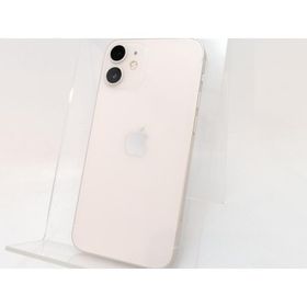 【中古】Apple 国内版 【SIMフリー】 iPhone 12 mini 128GB ホワイト MGDM3J/A【津田沼】保証期間１ヶ月【ランクC】