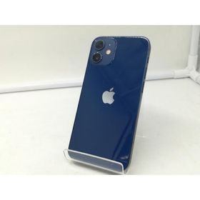【中古】Apple docomo 【SIMロック解除済み】 iPhone 12 mini 128GB ブルー MGDP3J/A【札幌】保証期間１週間【ランクC】