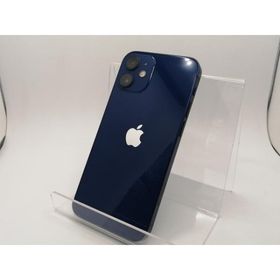 【中古】Apple docomo 【SIMロック解除済み】 iPhone 12 mini 128GB ブルー MGDP3J/A【川崎駅前】保証期間１ヶ月【ランクC】