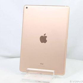 〔中古〕Apple(アップル) iPad 第7世代 32GB ゴールド MW762J／A Wi-Fi〔377-ud〕