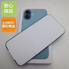 安心保証 新品未使用 SIMフリー iPhone 16 Plus 128GB ティール