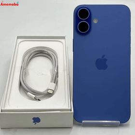 爆速発送iPhone16 Plus 256GB ウルトラマリン MXVK3J/A SIMフリー