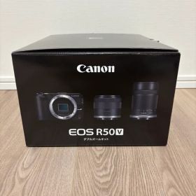【新品同様】Canon EOS R50 V ダブルズームキット+おまけ付き