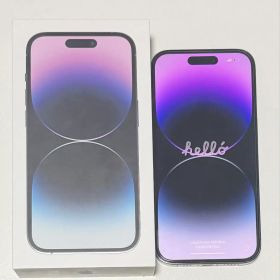 Apple iPhone 14 Pro 128GB本体 ディープパープル