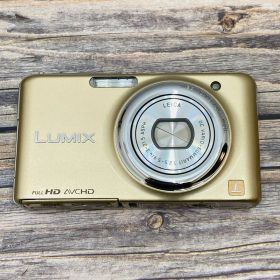 【動作品】Panasonic LUMIX DMC-FX77 ゴールド 本体