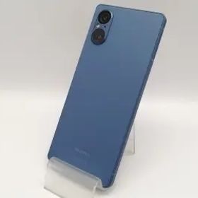 【中古】SONY docomo 【SIMフリー】 Xperia 5 V 8GB 128GB ブルー SO-53D【大須アメ横】保証期間１ヶ月【ランクB】