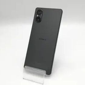 【中古】SONY docomo 【SIMフリー】 Xperia 5 V 8GB 128GB ブラック SO-53D【福岡天神】保証期間１ヶ月【ランクC】