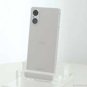 (中古)SONY Xperia 5 V 128GB プラチナシルバー SO-53D docomo SIMフリー(377-ud)