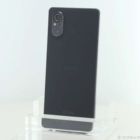 (中古)SONY Xperia 5 V 128GB ブラック SO-53D docomo SIMフリー(368-ud)