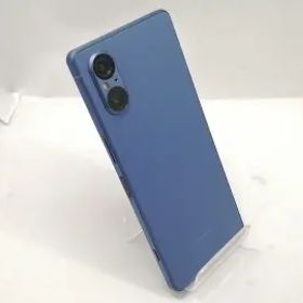 【中古】SONY docomo 【SIMフリー】 Xperia 5 V 8GB 128GB ブルー SO-53D【宇田川】保証期間１ヶ月【ランクB】