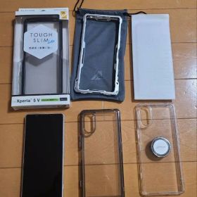 Sony Xperia 5 V 本体 プラチナシルバー