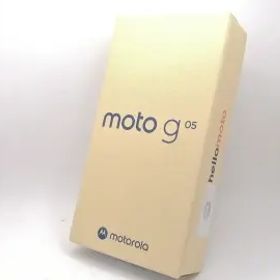 【未使用】MOTOROLA 国内版 【SIMフリー】 moto g05 フレッシュラベンダー 8GB 128GB XT2523-5【川崎駅前】保証期間３ヶ月