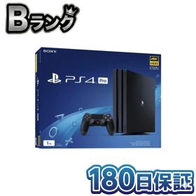 【中古】 整備済み品 SONY PS4 Pro ジェット・ブラック 1TB CUH-7000BB01 本体 プレステ4 プロ 4K対応 徹底除菌清掃済 高品質 送料無料 翌日配送 動作確認済 中古 プレイステーション4 ぷれいすてーし