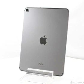 【中古】Apple(アップル) iPad Air 第5世代 64GB スペースグレイ MM6R3J／A SoftBankロック解除SIMフリー 【305-ud】