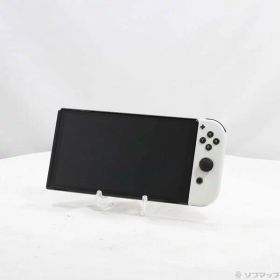 【中古】Nintendo(任天堂) Nintendo Switch 有機ELモデル Joy-Con(L)／(R) ホワイト 【276-ud】