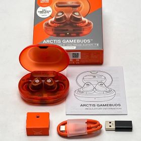 SteelSeries ゲーミングワイヤレスイヤホン Arctis GameBuds Glorange 61683 No3149