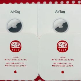 Apple AirTag だるま2個セット 限定デザイン 純正品