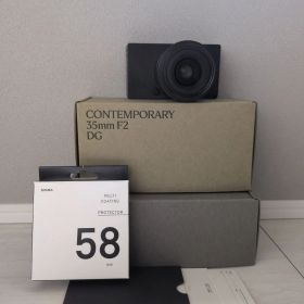 SIGMA BF ボディ 35mm f2.0 フィルターセット ブラック