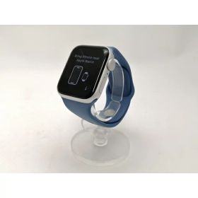 【中古】Apple Apple Watch SE2 40mm GPS シルバーアルミニウムケース/ストームブルースポーツバンド (S/M) MRE13J/A【新宿2】保証期間1ヶ月【ランクB】
