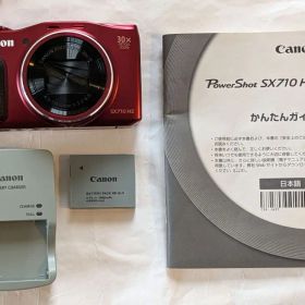 Canon PowerShot SX710 HS レッド 本体
