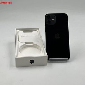 iPhone12 mini 64GB ブラック MGA03J/A Apple版SIMフリー 訳あり品