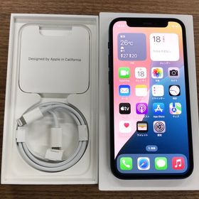 【JCKA】★美品 電池89% SIMフリ－ iphone12mini 64GB ブルー♪