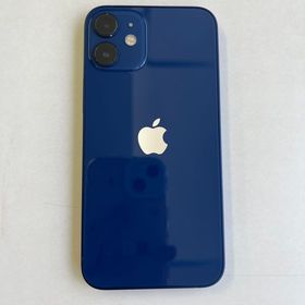 美品 iPhone 12 mini 128GB ブルー バッテリー100%- 2580