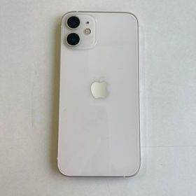 美品 iPhone 12 mini 64GB ホワイト バッテリー100% - 0367