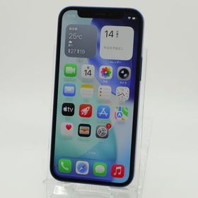 SIMフリー iPhone12mini 64GB ブルー バッテリー状態86%