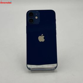 iPhone12 mini 64GB ブルー MGAP3J/A SoftBank版SIMフリー 訳あ