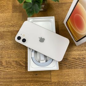 美品 iPhone12 Mini 128Gb ホワイト 国内SIMフリー 送料無料