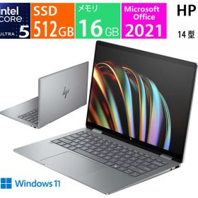 HP｜エイチピー ノートパソコン Envy x360 14-fc0000 メテオシルバー 9W678PA-AAAB 14.0型 /Windows11 Home /intel Core Ultra 5 /メモリ：16GB /SSD：512GB /Office 2021 展示品
