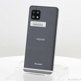 〔中古〕SHARP(シャープ) AQUOS sense6s 64GB ブラック SH-RM19s 楽天 SIMフリー〔258-ud〕