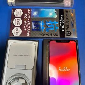 送料込美品SIMフリーiPhone12proゴールド新品未使用フィルムケース付き