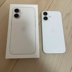 Apple iPhone 16 本体 ホワイト