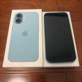 iPhone16 128GB ティール SIMフリー 美品 バッテリー88%