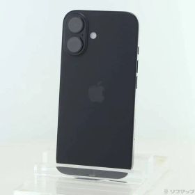 ソフマップ 〔中古品〕 iPhone16 128GB ブラック MYDQ3J／A SIMフリー【348】