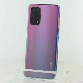 【中古】OPPO(オッポ) OPPO A54 5G 64GB ファンタスティックパープル OPG02 auロック解除SIMフリー 【344-ud】
