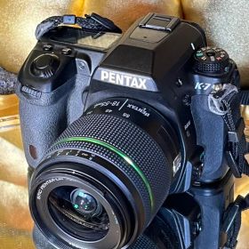 PENTAX K-7 金属マウント上位防滴レンズ DA 18-55mm WR