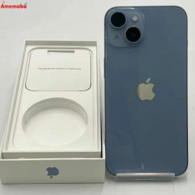 【中古】iPhone14 256GB ブルー MPWN3J/A SoftBank版SIMフリー