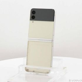〔中古〕SAMSUNG(サムスン) Galaxy Z Flip3 5G 128GB クリーム SC-54B docomo SIMフリー〔348-ud〕