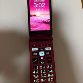 KYOCERA KYF41 au 本体 ワインレッド