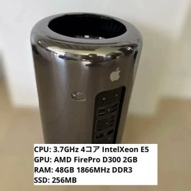 Mac Pro Late2013 3.7GHz・48GB • 256GB