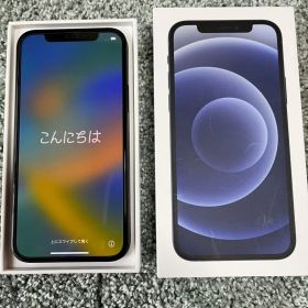 Apple iPhone 12 64GBブラック SIMフリー 美品 残債無し
