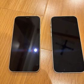 iPhone12 64GBホワイト 2台 本体【美品】