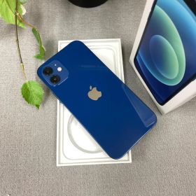 新品同様 iPhone 12 64GB ブルー 国内版 SIMフリー 送料無料