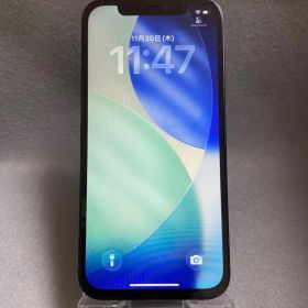 美品中古 国内版 SIMフリー iPhone12 64GB ブラック色