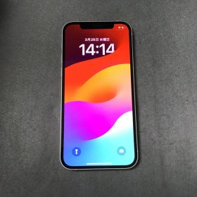 中古美品 国内版 SIMフリー iPhone12 128GB ホワイト色