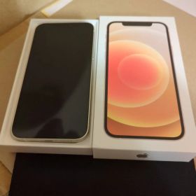 アイフォン12 iPhone12 ホワイト 美品 箱付き ６４ＧＢ SIMフリー